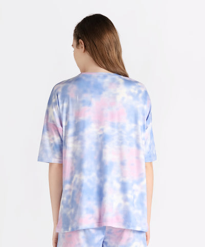 Camiseta tie dye discount morada